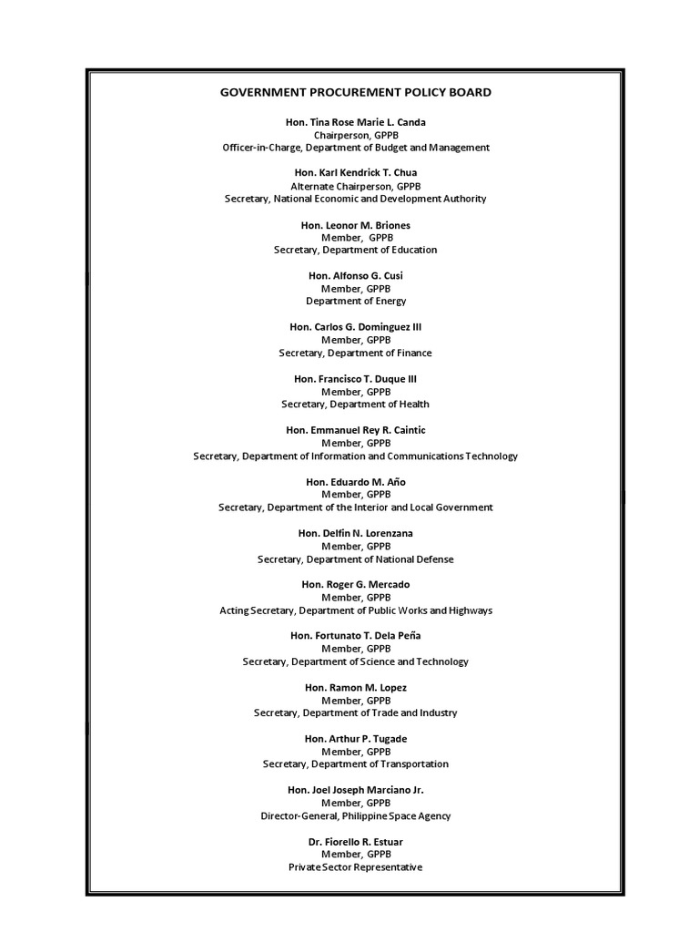 Updated 2016 Revised IRR of RA No. 9184 As of 30 June 2022 07142022a