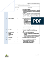 Individual PMS Checklist