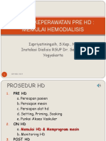 Askep Pre HD - Memulai HD