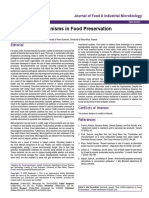Role of Microorganisms in Food Preservation