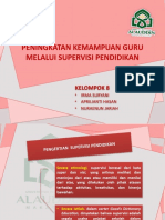 Peningkatan Kemampuan Guru Melalui Supervisi Pendidikan