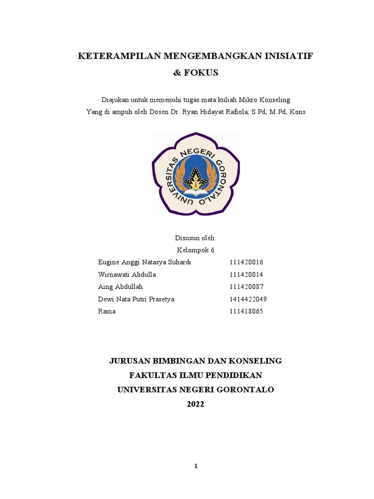 Keterampilan Mengambil Inisiatif Konselor | PDF