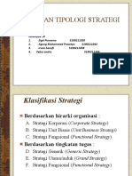 Kel 10 Jenis & Tipologi Strategi