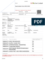 Exam Form 2022