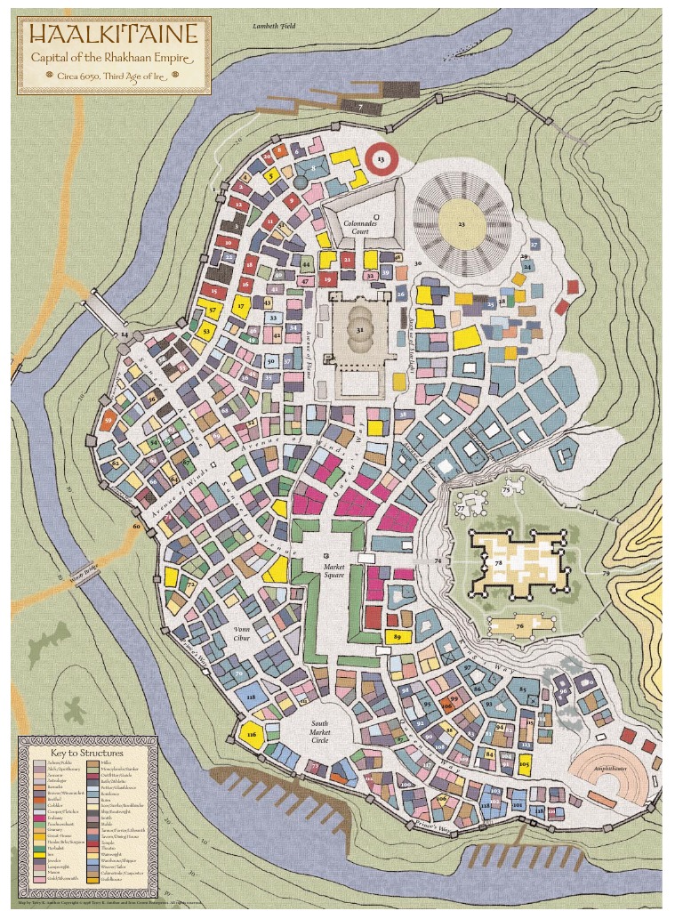 ICE6310P Shadow World - Haalkitaine City Map | PDF