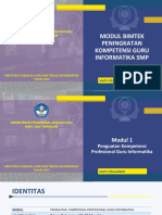 Paparan Modul Penguatan Kompetensi Profesional Guru Informatika