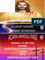 Slide Ibadah Pagi 15 Mei 2022