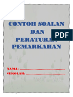 Contoh Soalan Sejarah & Peraturan Pemarkahan