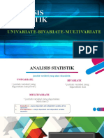 Analyze Statistics with Univariate, Bivariate, Multivariate