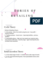 Theories of Retailing