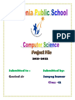 Project File