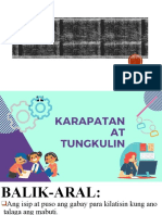 Module 6 Karapatan at Tungkulin