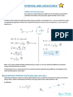 Electrostatic Potential and Capacitance