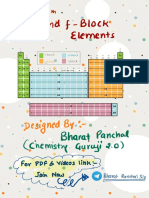 Emailing D and F Block Elements