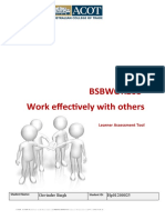 1... BSBWOR203 Learner Assessment Tool V1.3