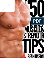 The 50 Best Muscle and Strength Tips Sean Hyson