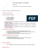 Plitical Science - CH 1 - Key Points