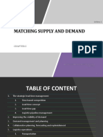 CHAPTER - 2 - Matching Supply and Demand