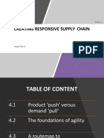 CHAPTER - 3 - Creating Responsive Supply Chain