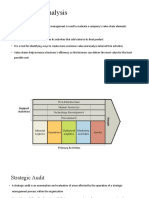 Value Chain Analysis