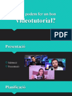 Com Fer Un Videotutorial