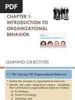 Chapter 1 Organizational Behaviour