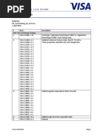 Visa L3 Testing Release Notes Build 012 01 Apr 22