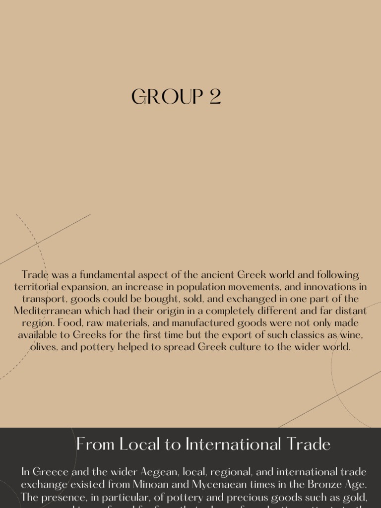 Interta Grooup2 | PDF | Trade | Ancient Greece