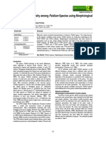 Elucidation of Diversity Among Psidium S