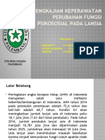 Perubanahn Fungsi Psikososial Pada Lansia