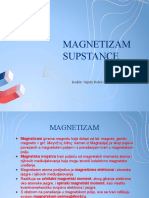 Magnetizam Supstance