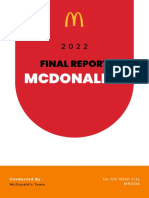 MCD Final Report