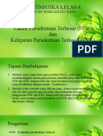 Matematika Kelas 4-kpk FPB