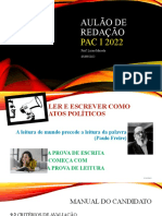 Aulão Redação Pac I