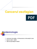 Cancerul esofagian