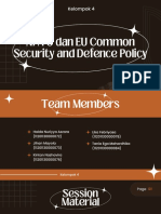 Kelompok 4: NATO Dan EU Common Security and Defence Policy