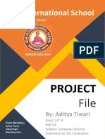 Aditya Project