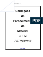 Condições de Fornecimento de Material CFM Petrobras