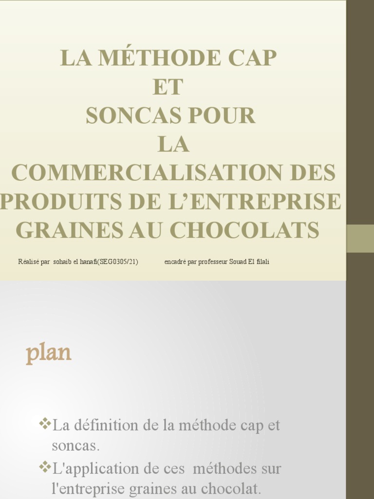 Méthodes CAP et SONCAS en Vente | PDF | Bien-être