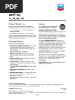 Chevron Turbine Oil GST 68 Datasheet