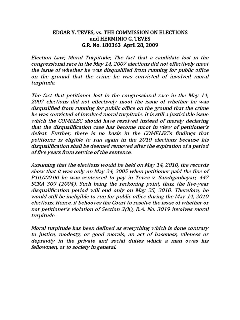 Moral Turpitude PDF Moral Turpitude Lawyer