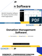 DonorKite - Donation Software