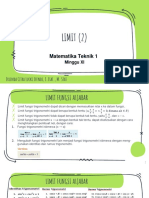 Materi MTKT M11 (Limit Trigonometri)