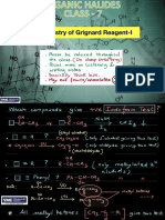 Chemistry of Grignard Reagents