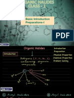 Organic Halides Live Class-1 Teacher Notes