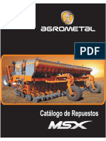Agrometal - Catalogo Repuestos MSX