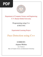 Report C++ Project Face Detection