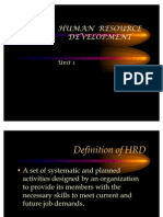 Evolution of HRD