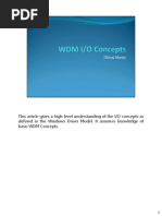 Download WDM Input Output Concepts by Dhiraj Shetty SN61435580 doc pdf