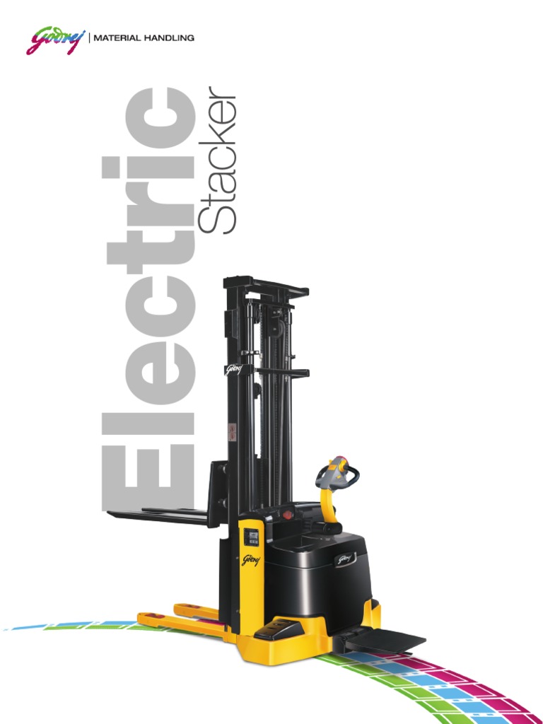 Godrej Gfes 15 Electric Stacker PDF Electric Motor Elevator